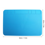 Repair Mat Silicone Heat Resistant Computer Phone Solder Station Parts Tools Pad