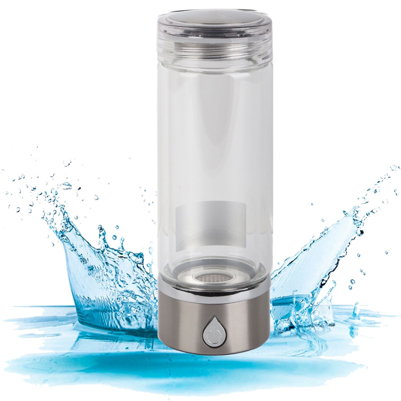 380ml Hydrogen Water Bottle Generator SPE Technology USB Rechargeable Portable Hydrogen Rich Water Cup