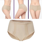 Women Underwear Hip Enhancer with Silicone Pad Fake Buttock Sexy Butt Padded Panty