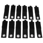 12PCS Heavy Duty Cable Storage Straps Extension Cord Holder Hook Loop Organizer Hanger