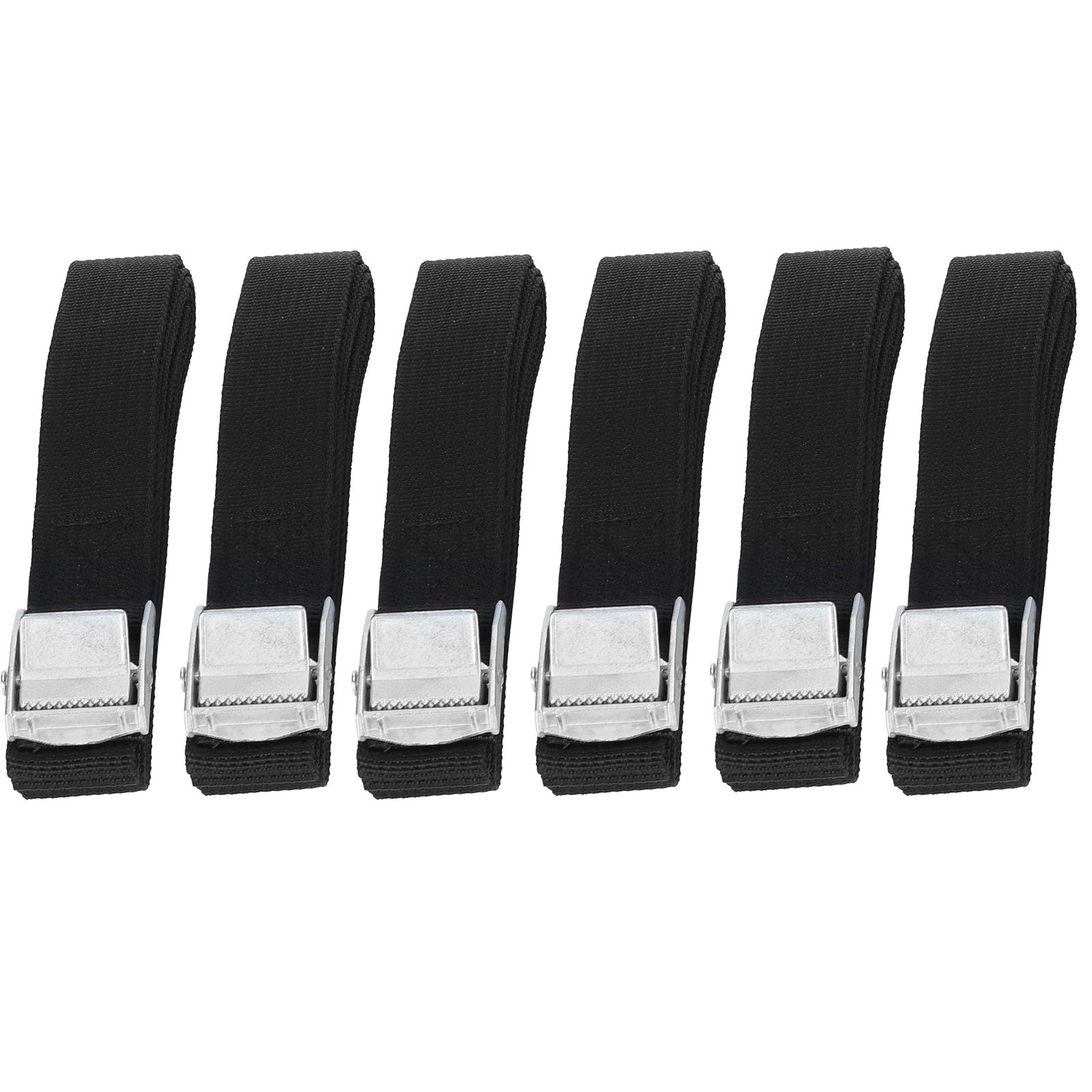 6PCS Heavy Duty Lashing Straps Adjustable Buckle Tie Down Straps for Motorcycle Trucks Luggage