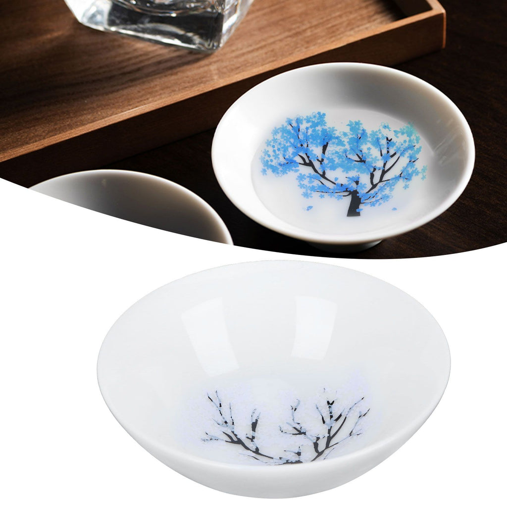 Temperature Color Changing Cup Flower Display Tea Bowl Ceramic Household SuppliesSakura A