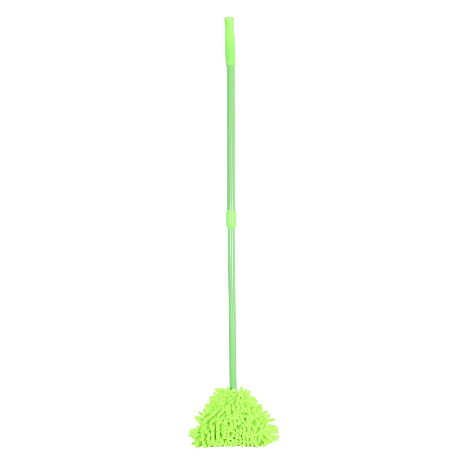 Extendable Mop 180 Degree Rotatable Triangular Cleaning Mop Home Wall Ceiling Floor Cleaning