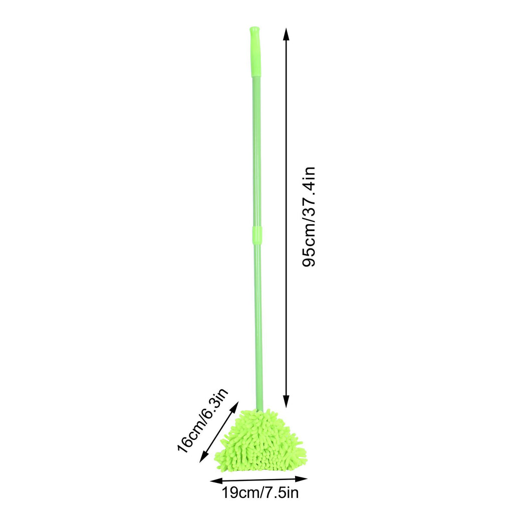 Extendable Mop 180 Degree Rotatable Triangular Cleaning Mop Home Wall Ceiling Floor Cleaning