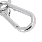 12pcs Alloy Keychain AntiRust No Deformation Glossy Surface for Hanging Key Wallet Zip Belt