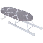 Mini Ironing Board Foldable Sleeve Cuffs Collars Ironing Table for Home Travel UseClassic Grid