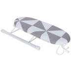 Mini Ironing Board Foldable Sleeve Cuffs Collars Ironing Table for Home Travel UseFashion Square Grid