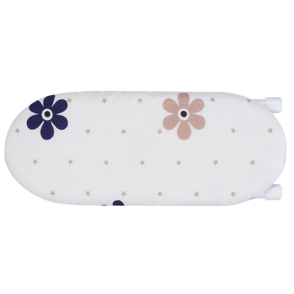 Mini Ironing Board Foldable Sleeve Cuffs Collars Ironing Table for Home Travel UseFlower Cluster