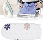 Mini Ironing Board Foldable Sleeve Cuffs Collars Ironing Table for Home Travel UseFlower Cluster
