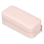 Portable Jewelry Organizer PU Fashion Earrings Necklace Rings Packaging Display Collection Case