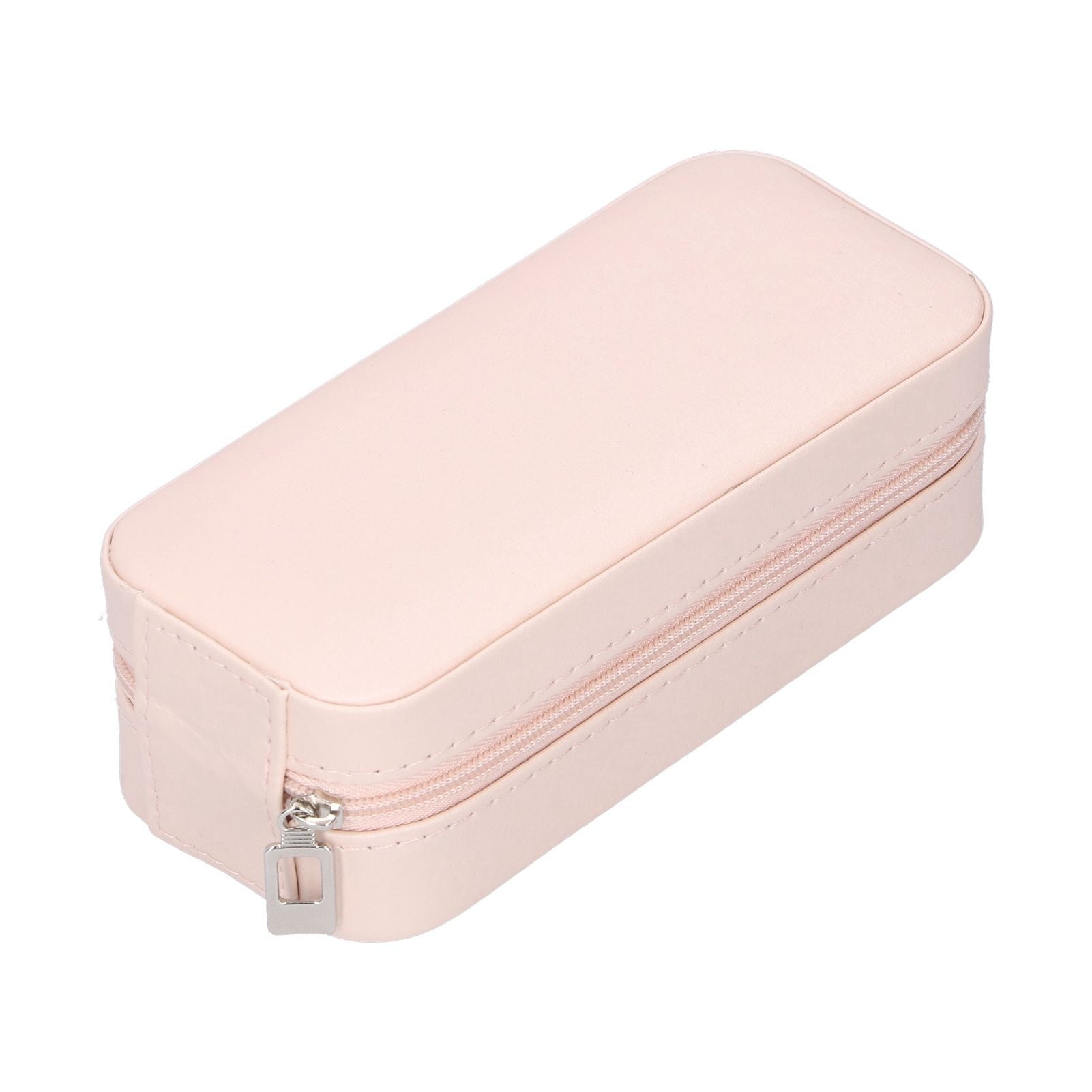 Portable Jewelry Organizer PU Fashion Earrings Necklace Rings Packaging Display Collection Case