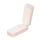 Portable Jewelry Organizer PU Fashion Earrings Necklace Rings Packaging Display Collection Case