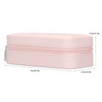 Portable Jewelry Organizer PU Fashion Earrings Necklace Rings Packaging Display Collection Case