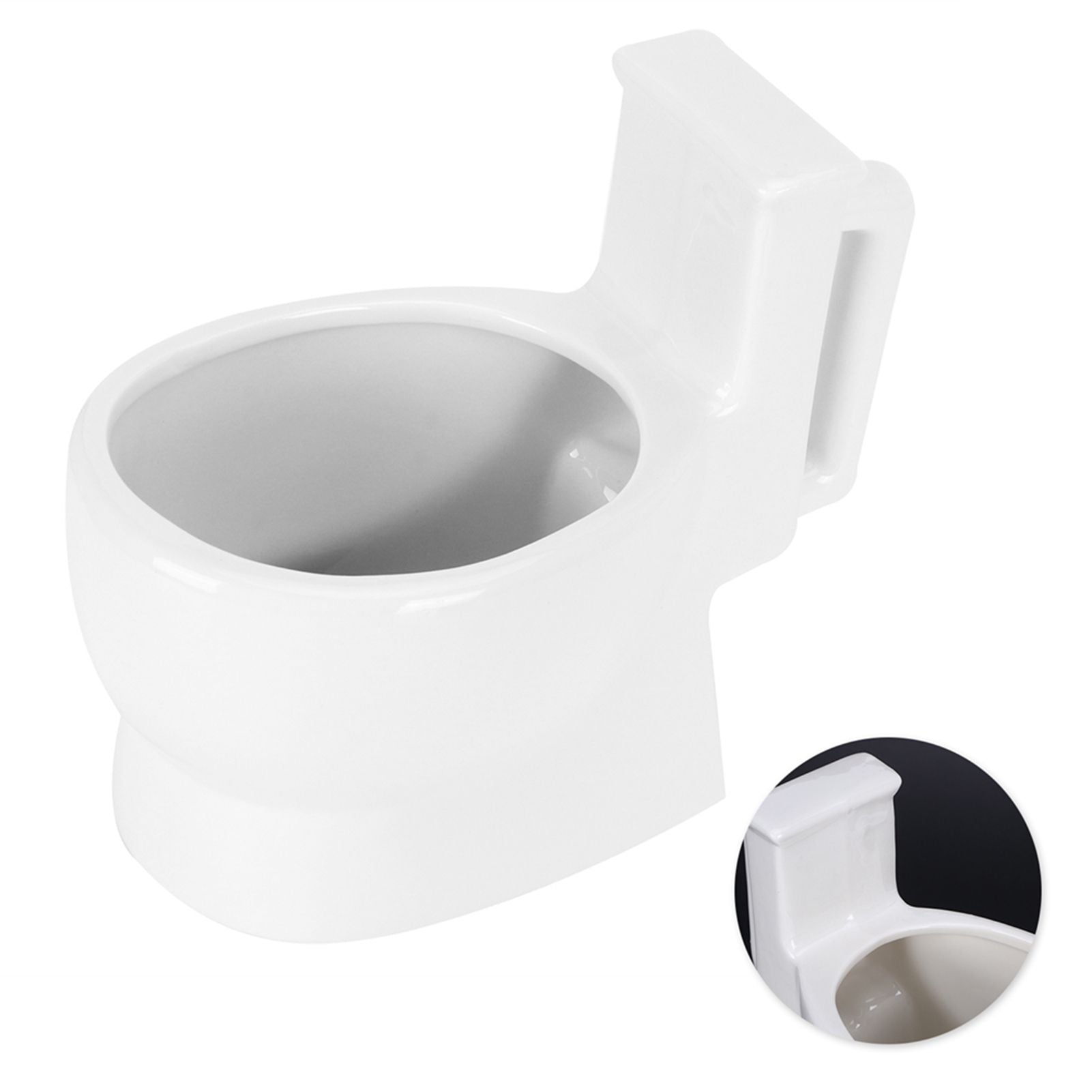 301‑400ml Ceramic Toilet Mug Funny Coffee Cup with Handle Personalized Gift for Friends