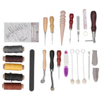 31PCS Leather Sewing Tools DIY Leather Craft Tools Hand Stitching Tool Set Sewing Accessories
