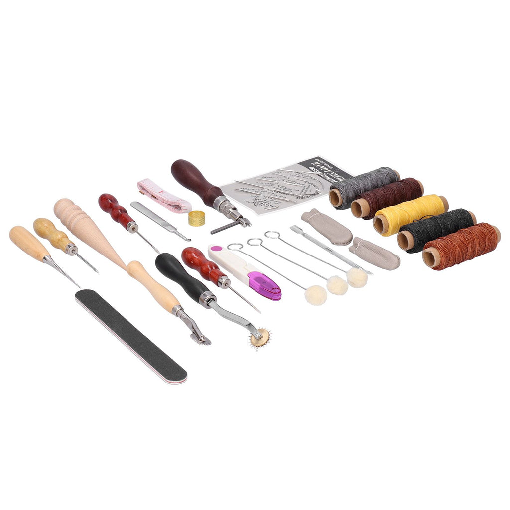 31PCS Leather Sewing Tools DIY Leather Craft Tools Hand Stitching Tool Set Sewing Accessories
