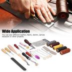 31PCS Leather Sewing Tools DIY Leather Craft Tools Hand Stitching Tool Set Sewing Accessories