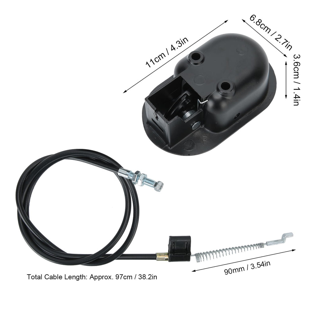 Sofa Release Handle with Cable Recliner Hand Controller Switch Replacement Accessory90mm