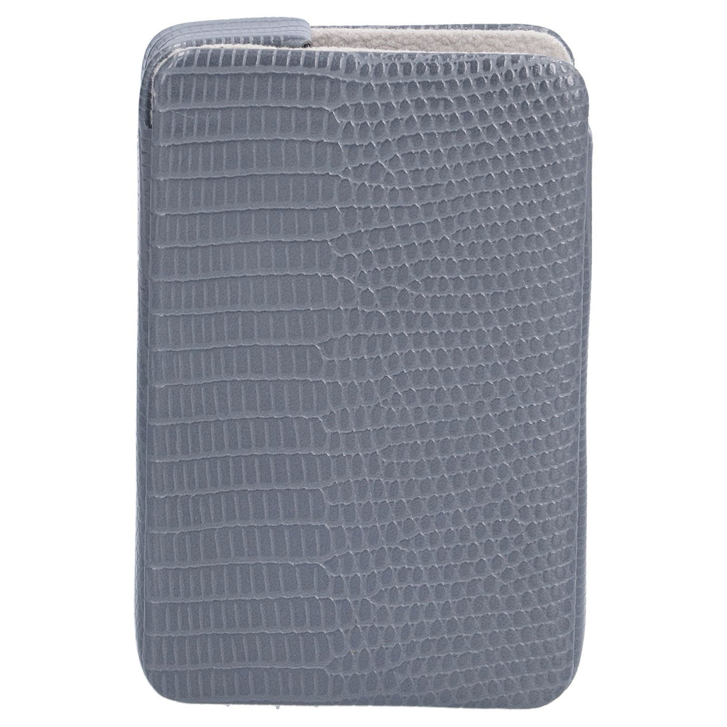 Cigarette Case Magnet Cigarette Box 20 Capacity Pressure Resistant PU Cigarette Case for MenGray