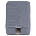 Cigarette Case Magnet Cigarette Box 20 Capacity Pressure Resistant PU Cigarette Case for MenGray