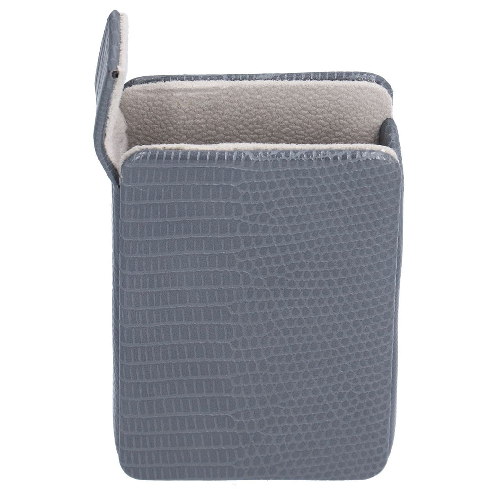 Cigarette Case Magnet Cigarette Box 20 Capacity Pressure Resistant PU Cigarette Case for MenGray