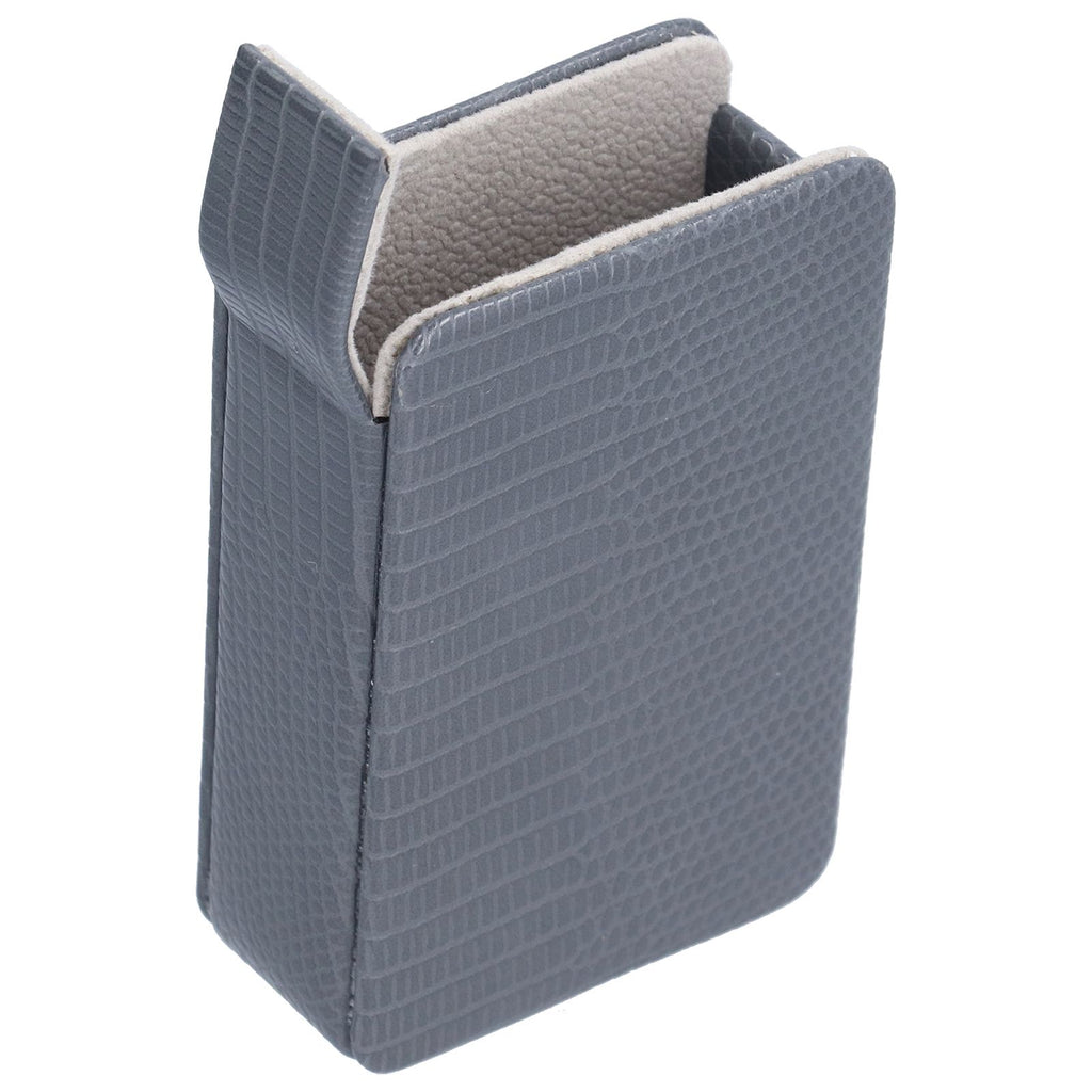 Cigarette Case Magnet Cigarette Box 20 Capacity Pressure Resistant PU Cigarette Case for MenGray