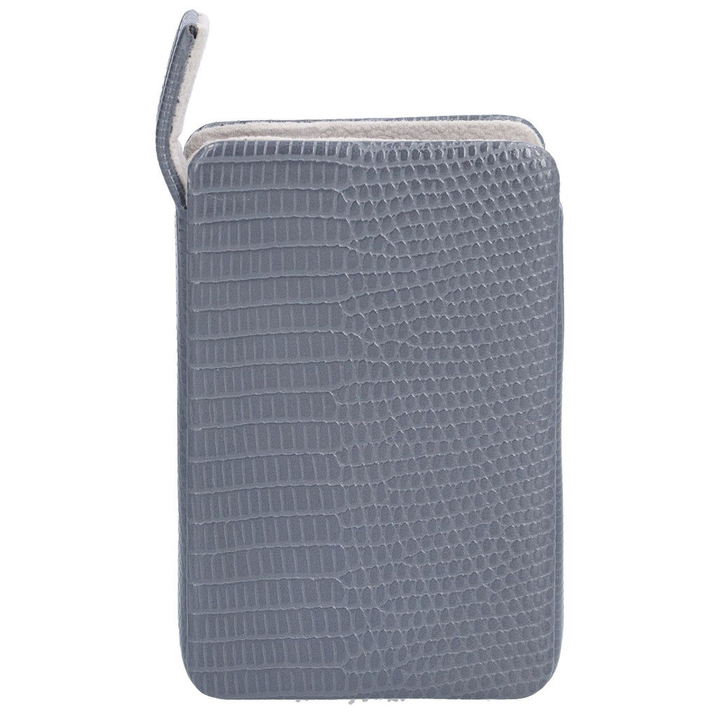 Cigarette Case Magnet Cigarette Box 20 Capacity Pressure Resistant PU Cigarette Case for MenGray