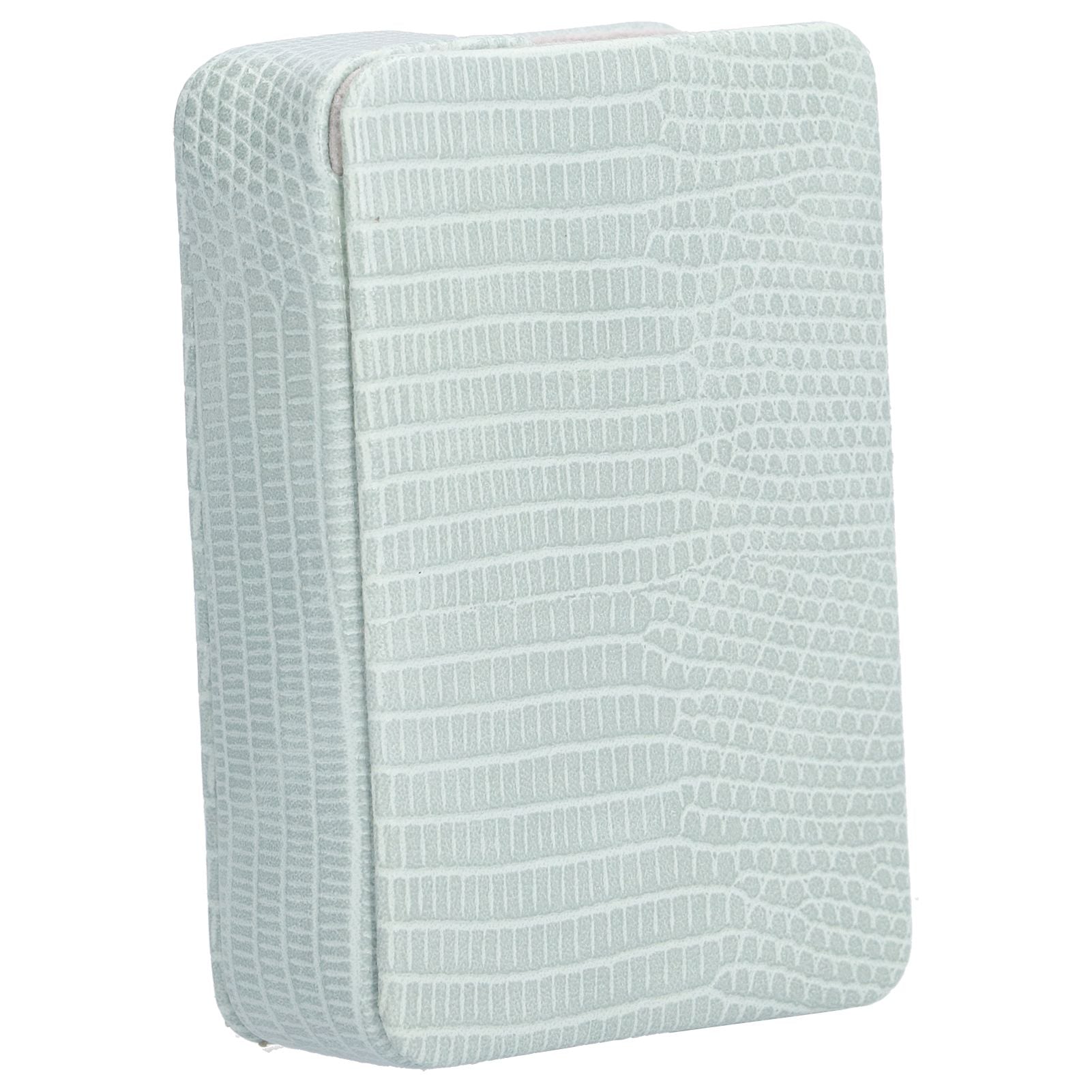 Cigarette Case Magnet Cigarette Box 20 Capacity Pressure Resistant PU Cigarette Case for MenGreen