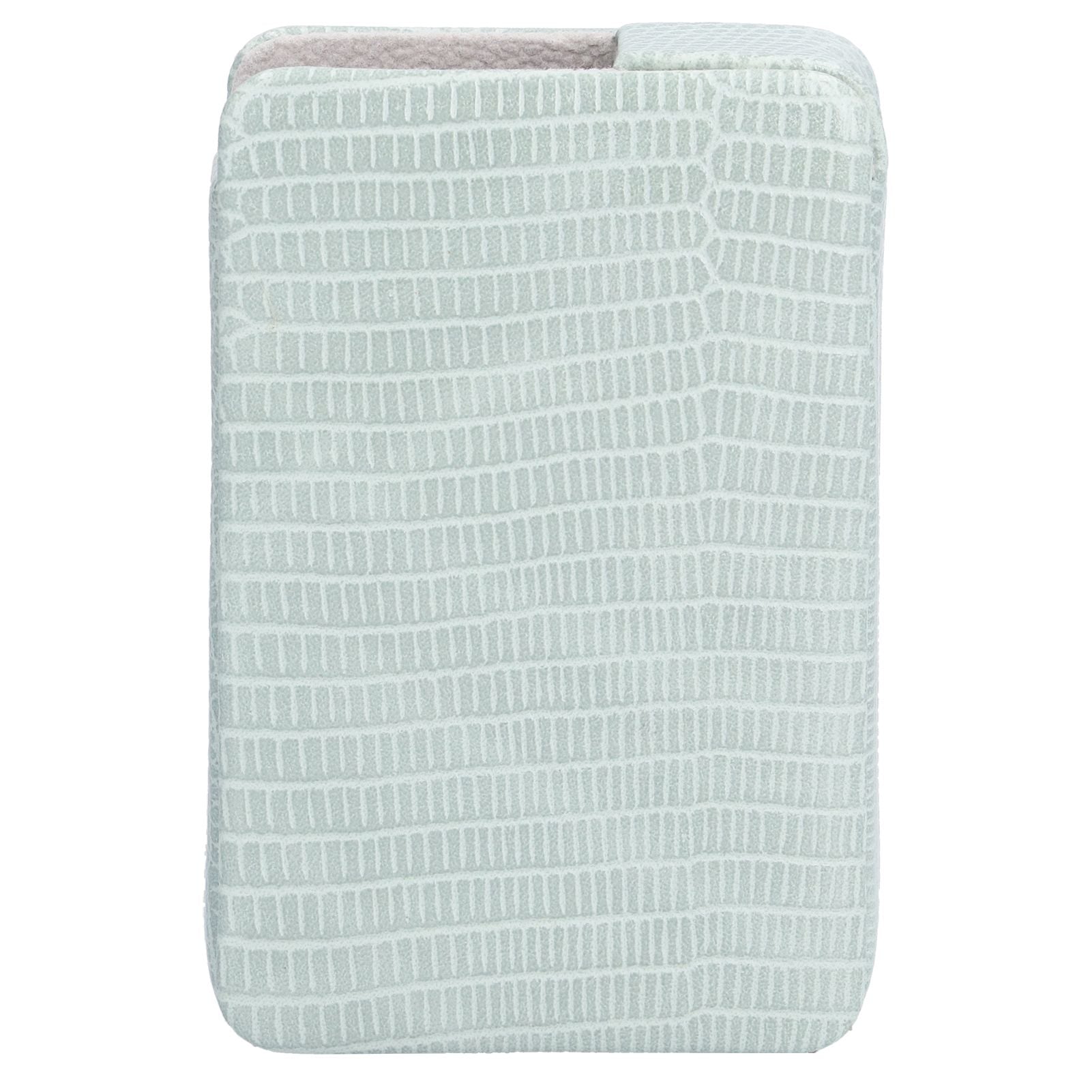 Cigarette Case Magnet Cigarette Box 20 Capacity Pressure Resistant PU Cigarette Case for MenGreen