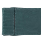 PU Cigarette Case Magnetic Cigarette Box Waterproof and Holds for 20 Cigarettes Lizard Pattern for MenGreen