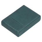 PU Cigarette Case Magnetic Cigarette Box Waterproof and Holds for 20 Cigarettes Lizard Pattern for MenGreen