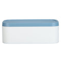 Portable Storage Box Reusable Dustproof Mouth Muffle Face Cover Organizer High Capacity for Home SchoolBlue