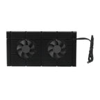 GK6 Dual PWM Fan VRAM Heatsink Adjustable Speed Backplane Memory Cooling Cooler for 3080 3070 Radiator0.5mm Pad 600