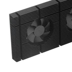 GK6 Dual PWM Fan VRAM Heatsink Adjustable Speed Backplane Memory Cooling Cooler for 3080 3070 Radiator0.5mm Pad 600