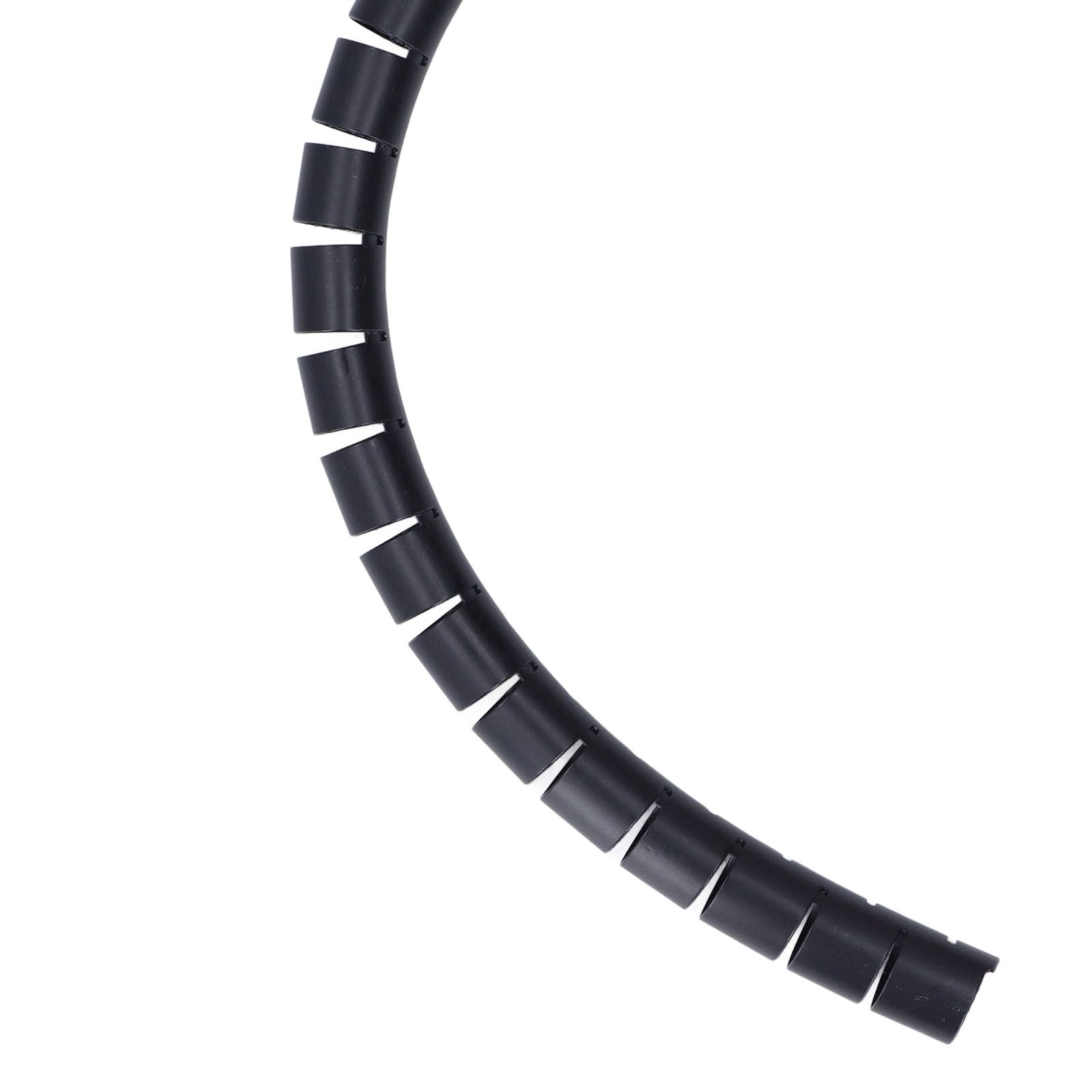 Spiral Cable Wrap Organizer Dia 20mm/0.79in Wire Winding Tube Cord Management System for Home Office TV DVD PC Cable1.5m/4.9ft