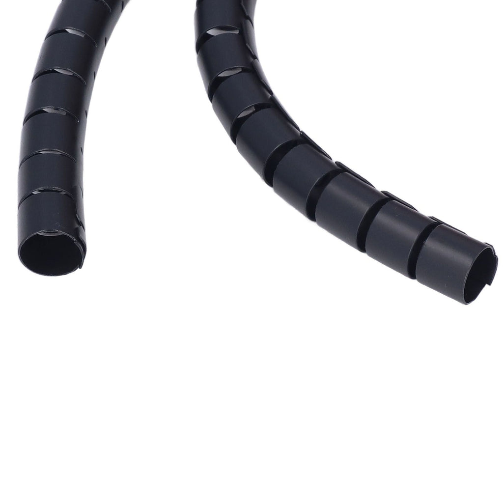 Spiral Cable Wrap Organizer Dia 20mm/0.79in Wire Winding Tube Cord Management System for Home Office TV DVD PC Cable1.5m/4.9ft
