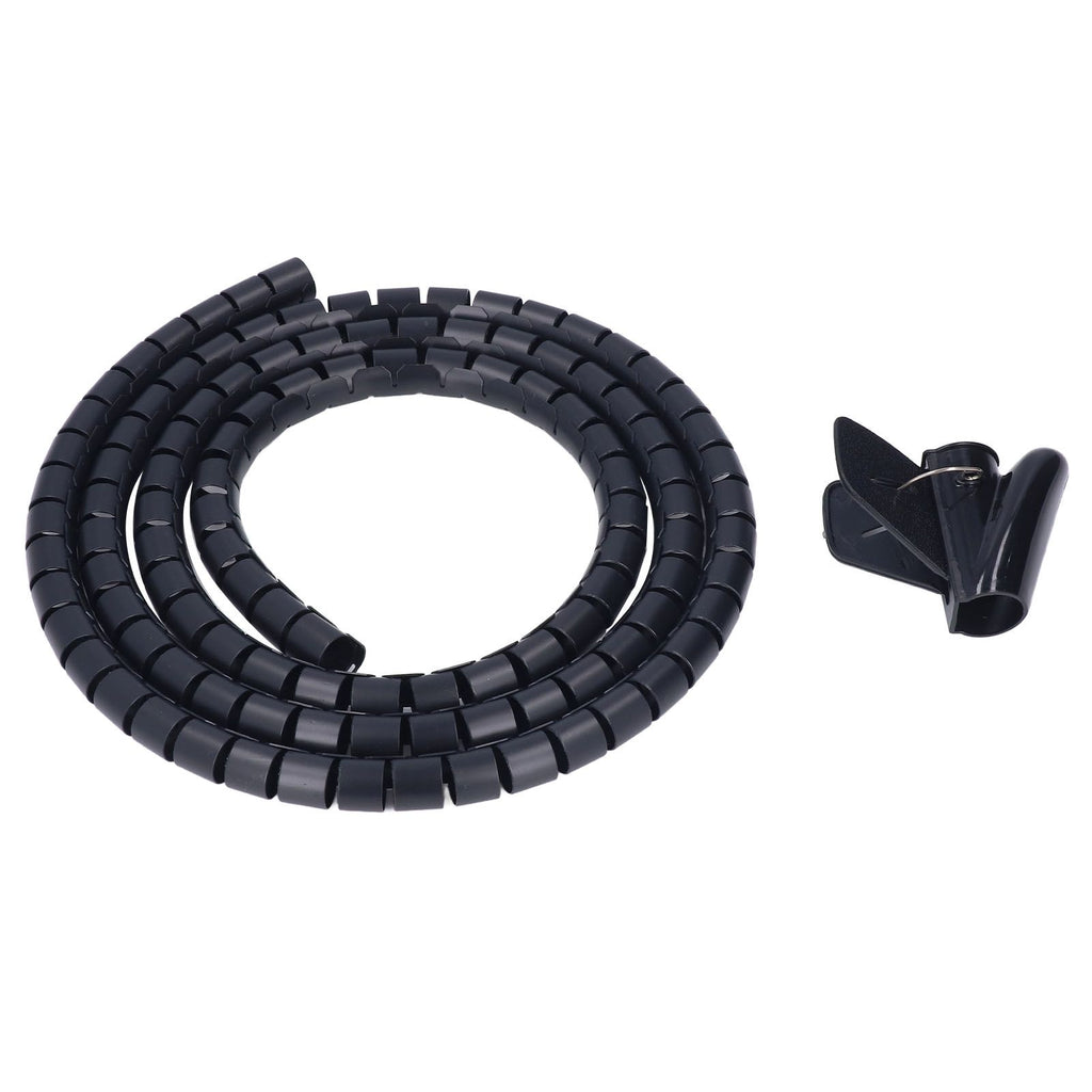 Spiral Cable Wrap Organizer Dia 20mm/0.79in Wire Winding Tube Cord Management System for Home Office TV DVD PC Cable2m/6.6ft