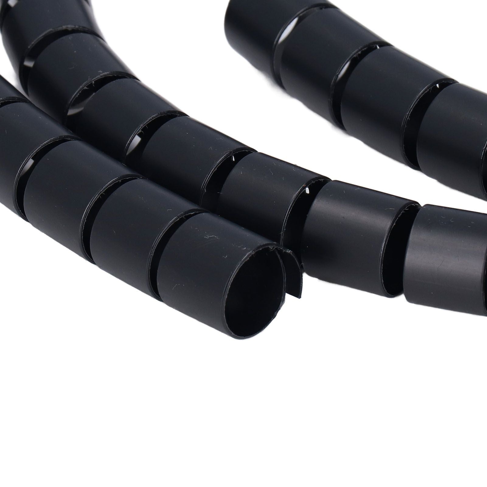 Spiral Cable Wrap Organizer Dia 20mm/0.79in Wire Winding Tube Cord Management System for Home Office TV DVD PC Cable2m/6.6ft