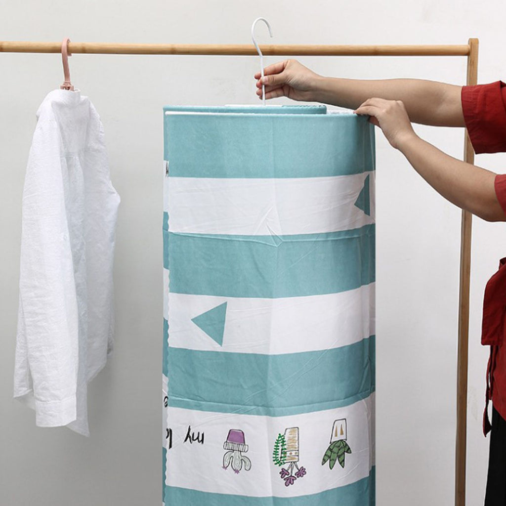 Spiral Hanger Dedicated Space Saving Stainless Steel Rustproof Quilt Bed Linen Hanger for large Sheets Quilts CurtainsWhite