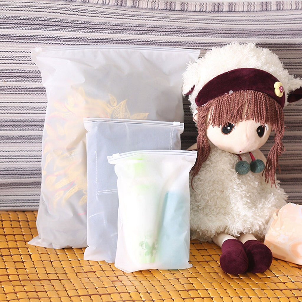 Double Matte Sealing Bag Environmental EVA Translucent Bag Valve Bag for Winter Clothing PillowXS 10x15cm