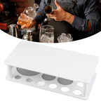 Bartender Kit Stand Space Saving Organize Storage Plastic Bartending Tool Holder for Bar Home L