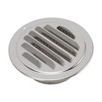Air Ventilation Cover 304 Stainless Steel Round Exhaust Duct Grill Cap for Kitchen and Bathroom 120mm / 4.7in