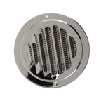 Air Ventilation Cover 304 Stainless Steel Round Exhaust Duct Grill Cap for Kitchen and Bathroom 120mm / 4.7in