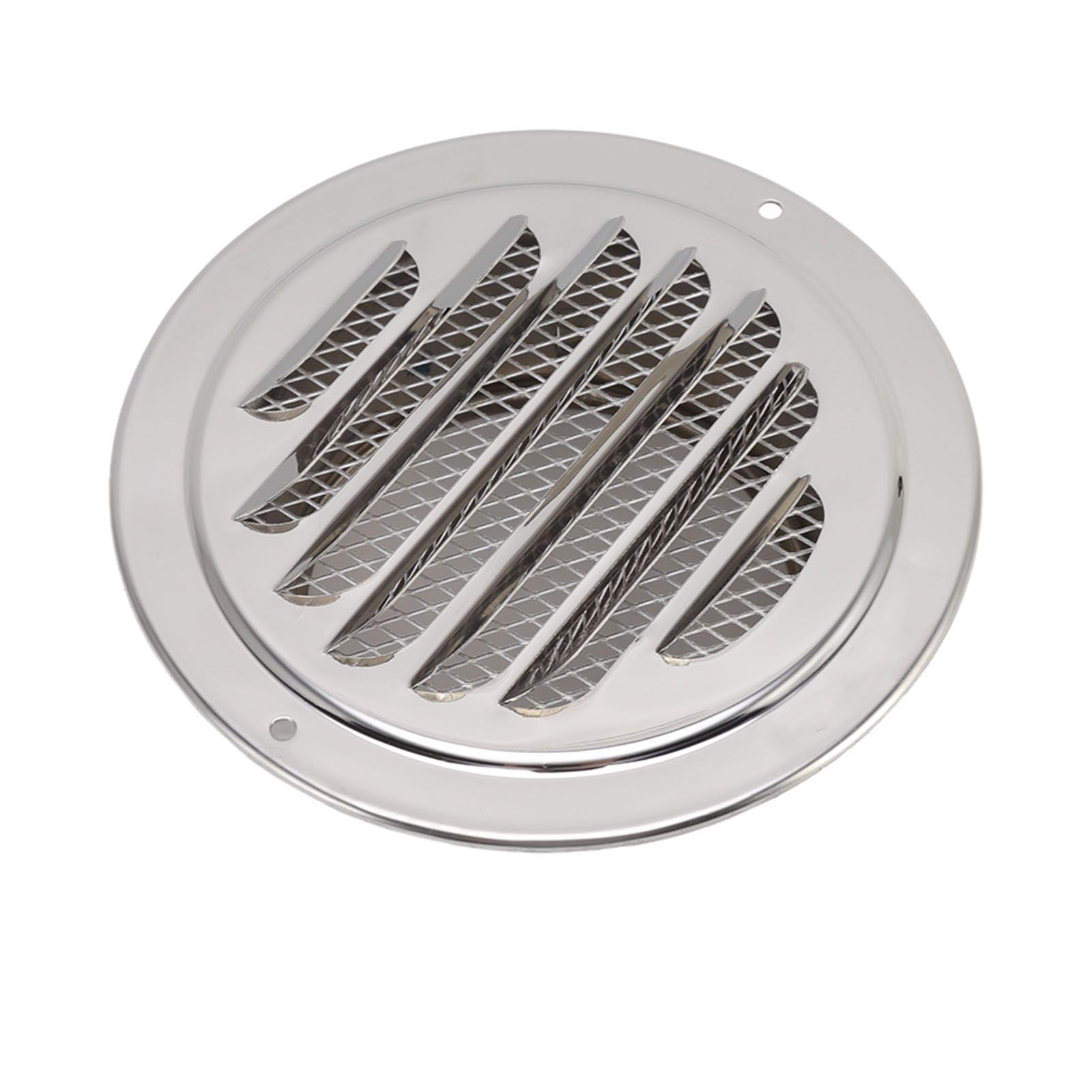 Air Ventilation Cover 304 Stainless Steel Round Exhaust Duct Grill Cap for Kitchen and Bathroom 150mm / 5.9in