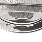 Air Ventilation Cover 304 Stainless Steel Round Exhaust Duct Grill Cap for Kitchen and Bathroom 150mm / 5.9in