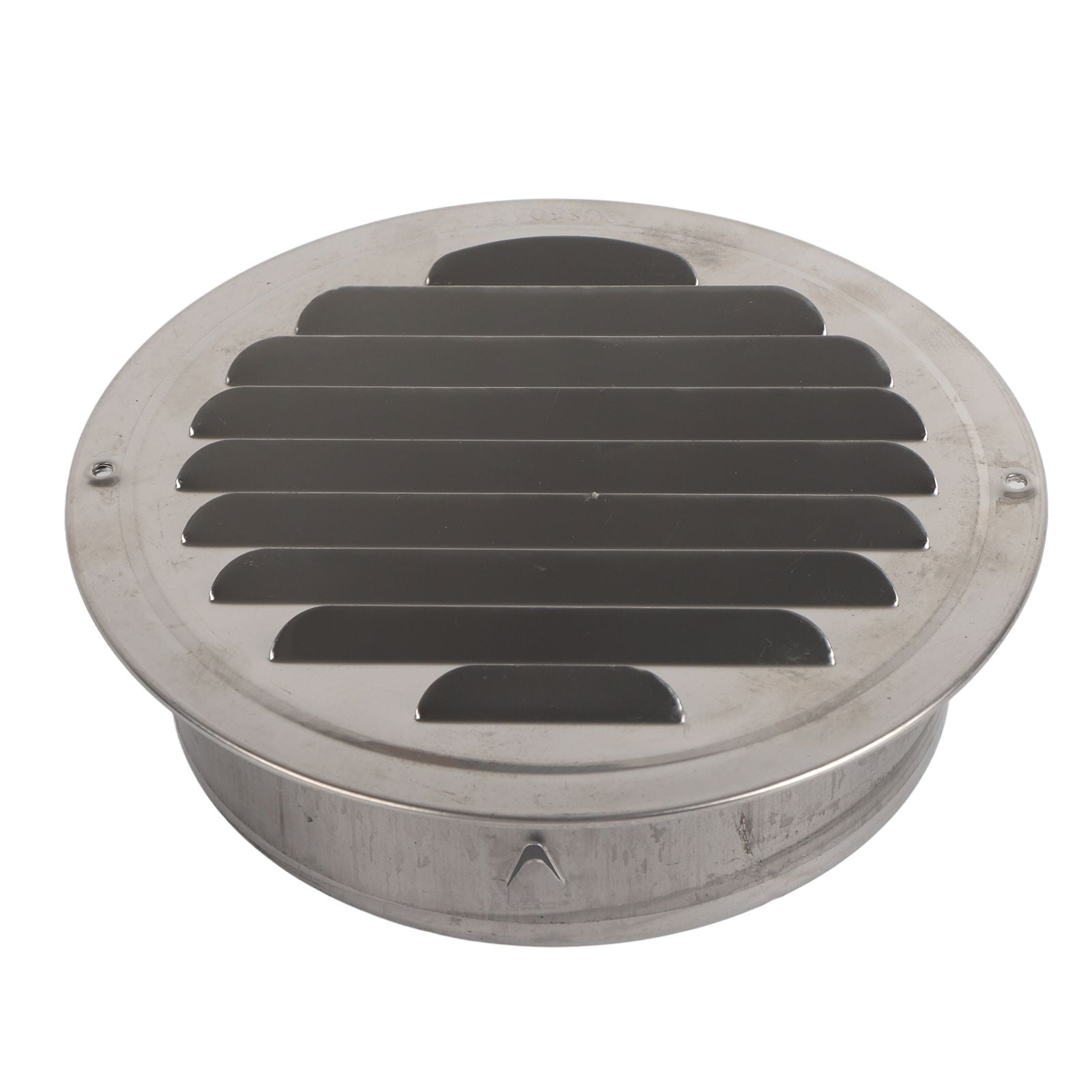 Air Ventilation Cover 304 Stainless Steel Round Exhaust Duct Grill Cap for Kitchen and Bathroom 160mm / 6.3in