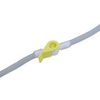 Silicone Enema Pipe Soft Glossy Odorless Deep Cleaning 1.5m Enema Hose for Enema Bucket