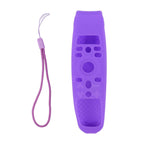 Smart Remote Control Protection Cover Silicone TV Controller Dustproof Case for LG MR 20 Purple