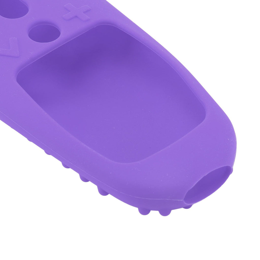 Smart Remote Control Protection Cover Silicone TV Controller Dustproof Case for LG MR 20 Purple