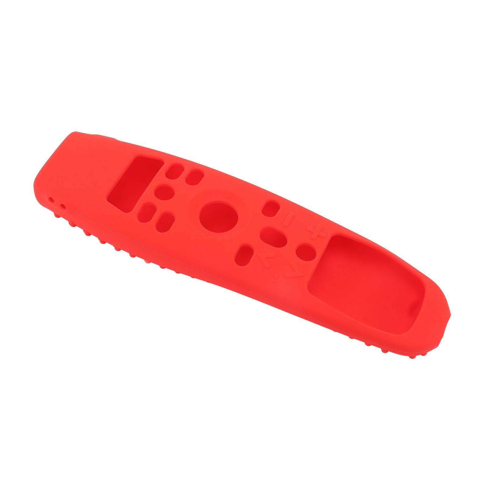 Smart Remote Control Protection Cover Silicone TV Controller Dustproof Case for LG MR 20 Red
